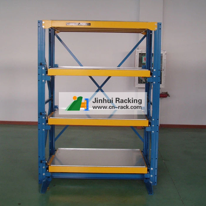 Rafturi pentru sertare de depozitare pentru sarcini grele Sistem industrial de rafturi pentru matrițe